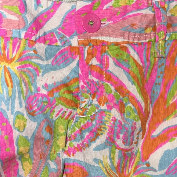 Lilly Pulitzer Callahan Women's Pink Shorts Size 0 - Picture 2 of 7